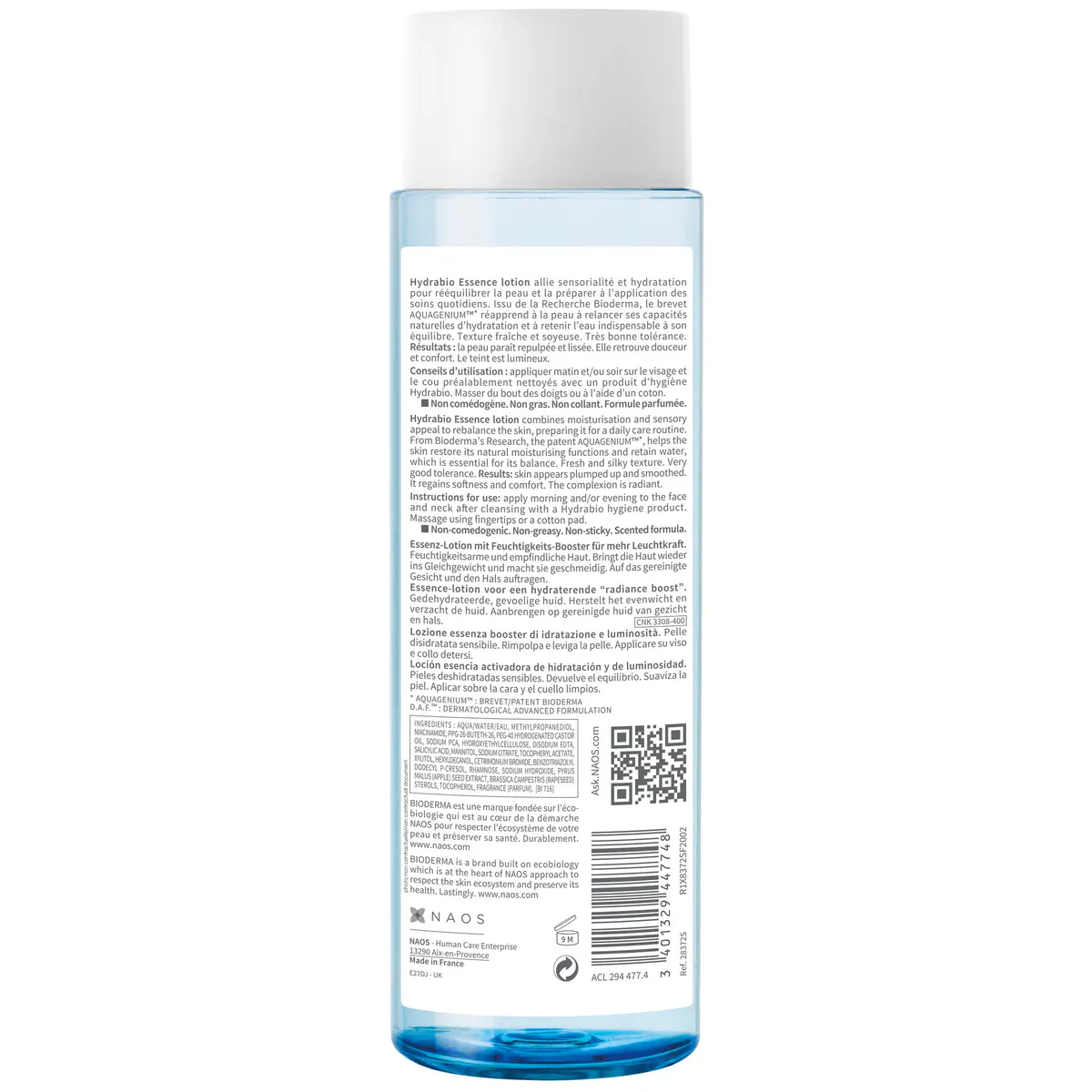 Bioderma Hydrabio Moisturising Essence Lotion for Dehydrated Skin 200ml, view 7
