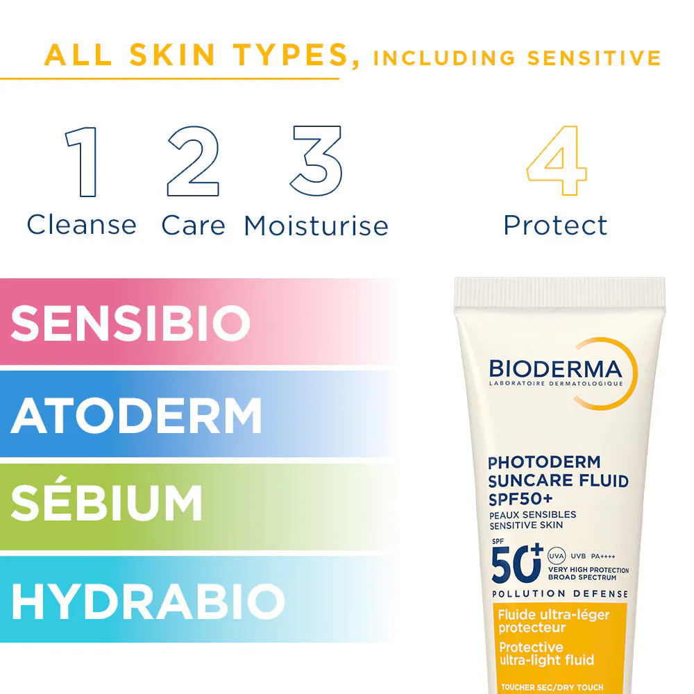 Bioderma Photoderm Suncare Fluid SPF50+ Dry-Touch Face Sunscreen 50ml, view 4