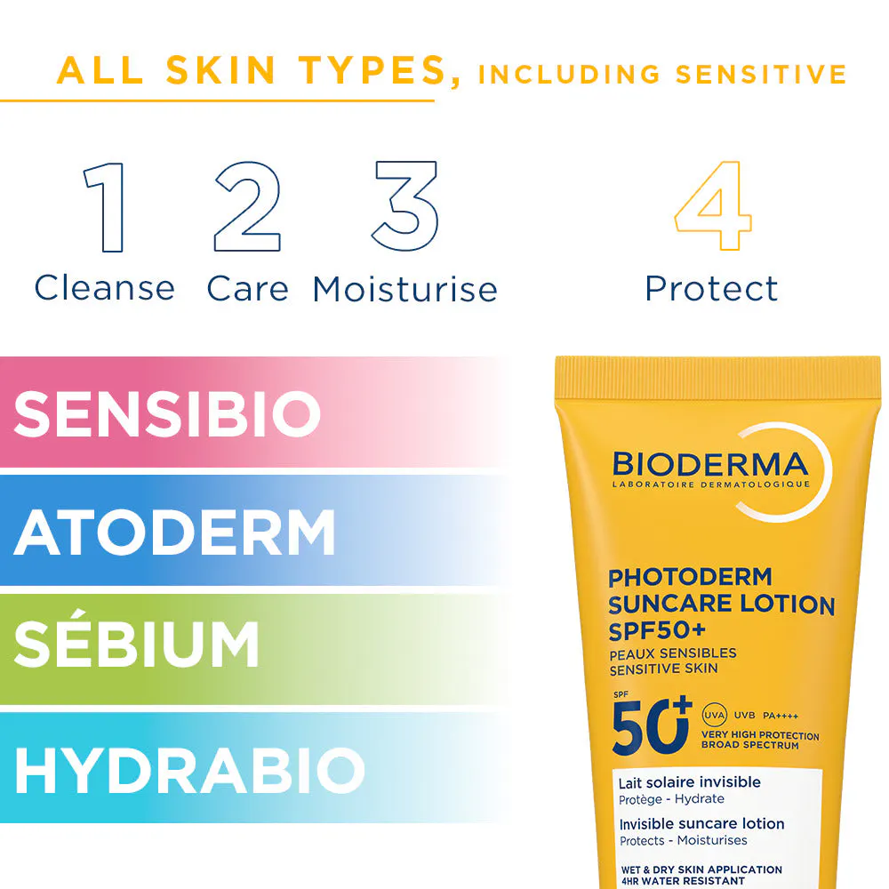 Bioderma Photoderm Suncare Lotion SPF50+ Invisible Face & Body Sunscreen 200ml, view 4