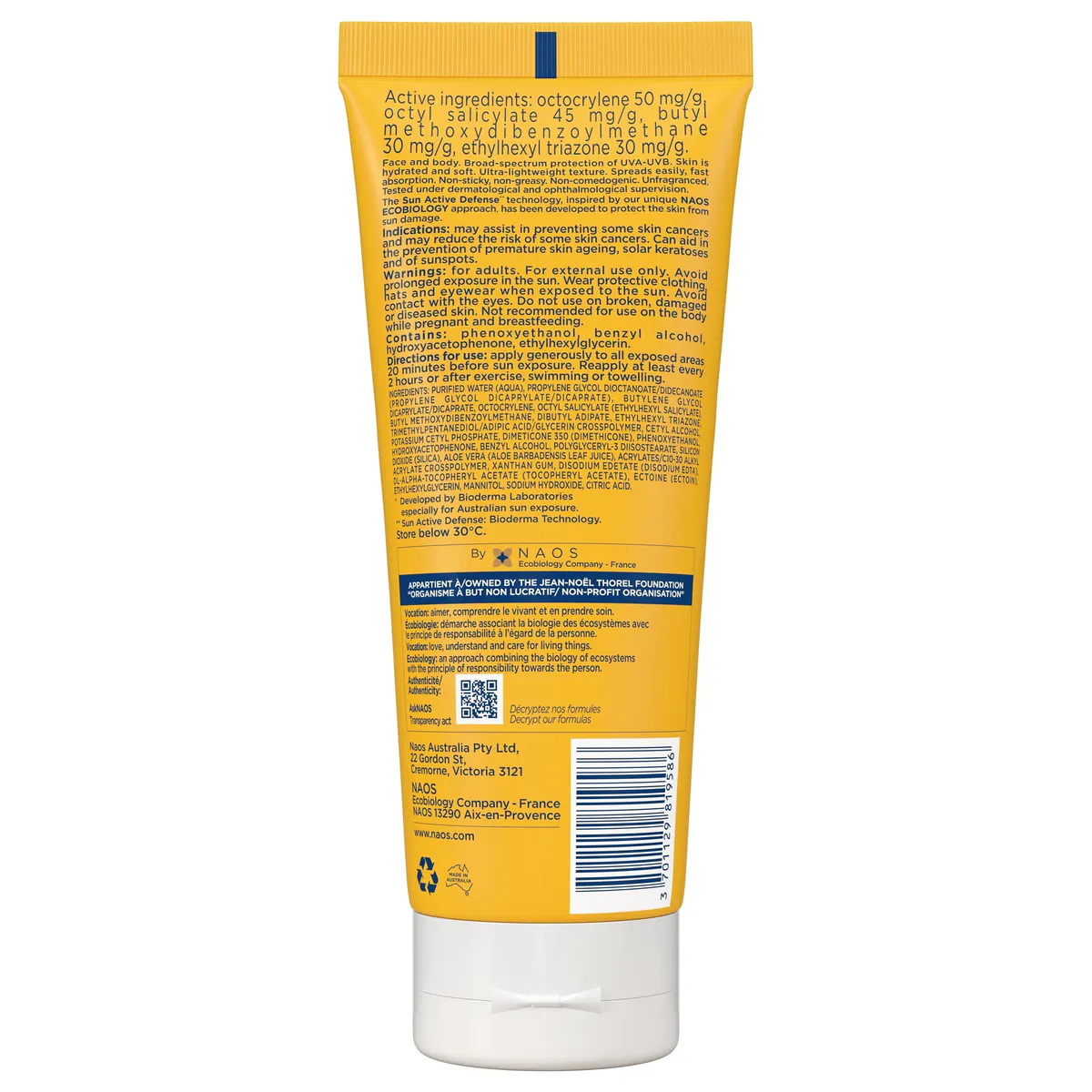 Bioderma Photoderm Suncare Lotion SPF50+ Invisible Face & Body Sunscreen 200ml, view 6