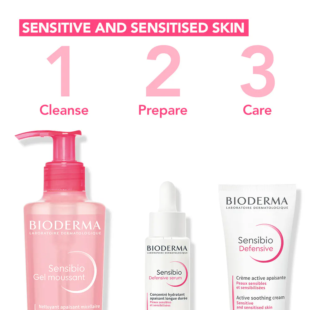 Bioderma Sensibio Gel Moussant Soothing Foaming Gel Cleanser for Sensitive Skin 200ml, view 5