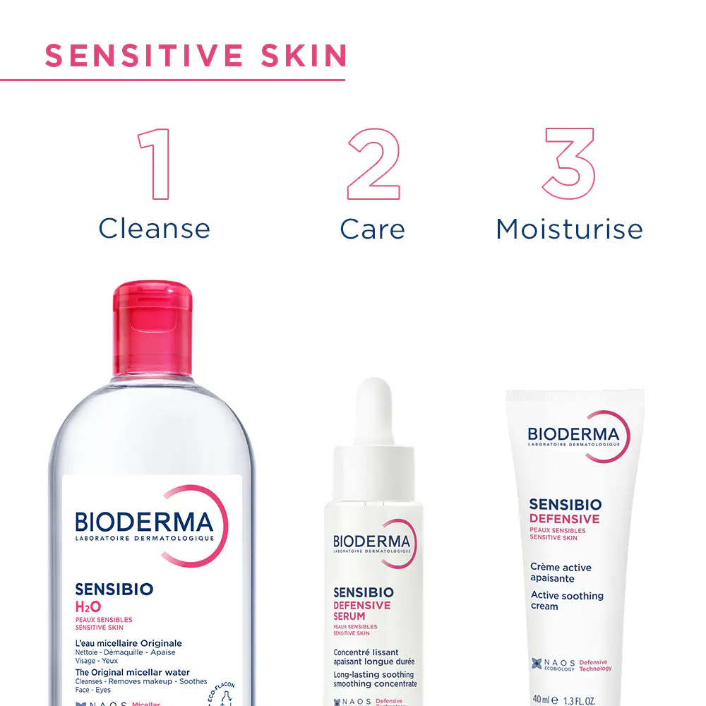 Bioderma Sensibio Defensive Soothing Lightweight Moisturiser for Sensitive Skin 40ml, view 3