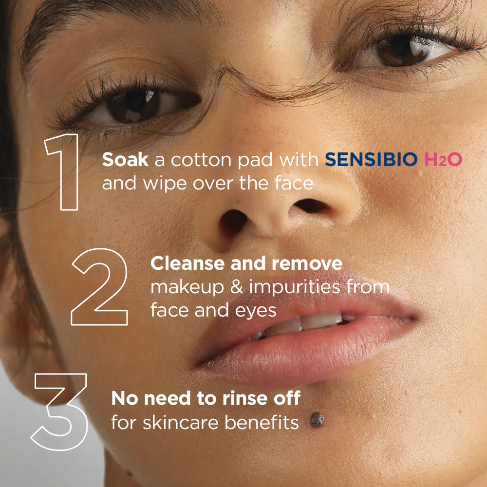 Bioderma Sensibio H2O Soothing Micellar Water Cleanser for Sensitive Skin 100ml, view 4