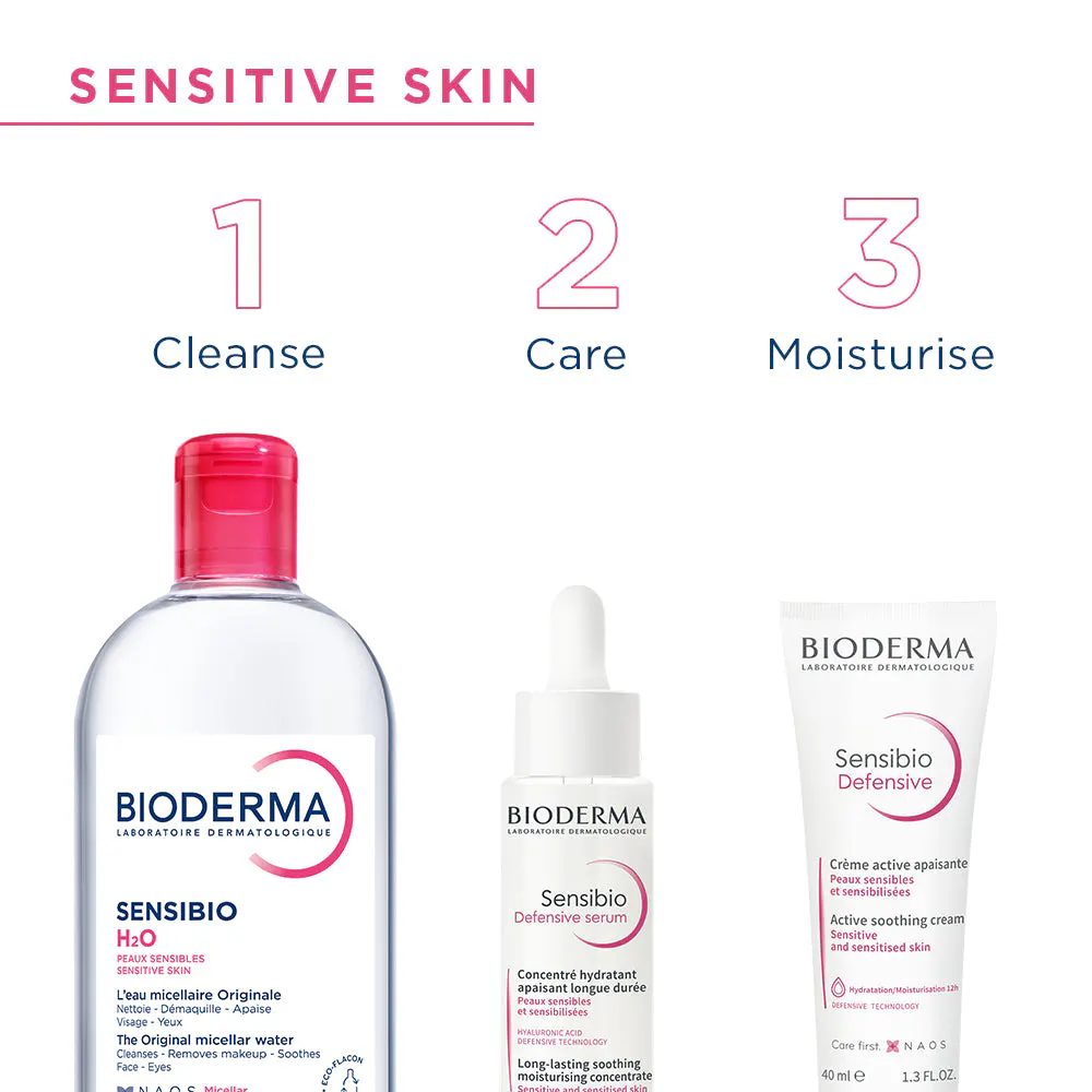Bioderma Sensibio H2O Soothing Micellar Water Cleanser for Sensitive Skin 250ml, view 6