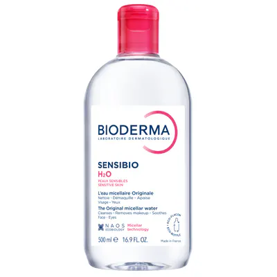 Bioderma Sensibio H2O Soothing Micellar Water Cleanser for Sensitive Skin 500ml