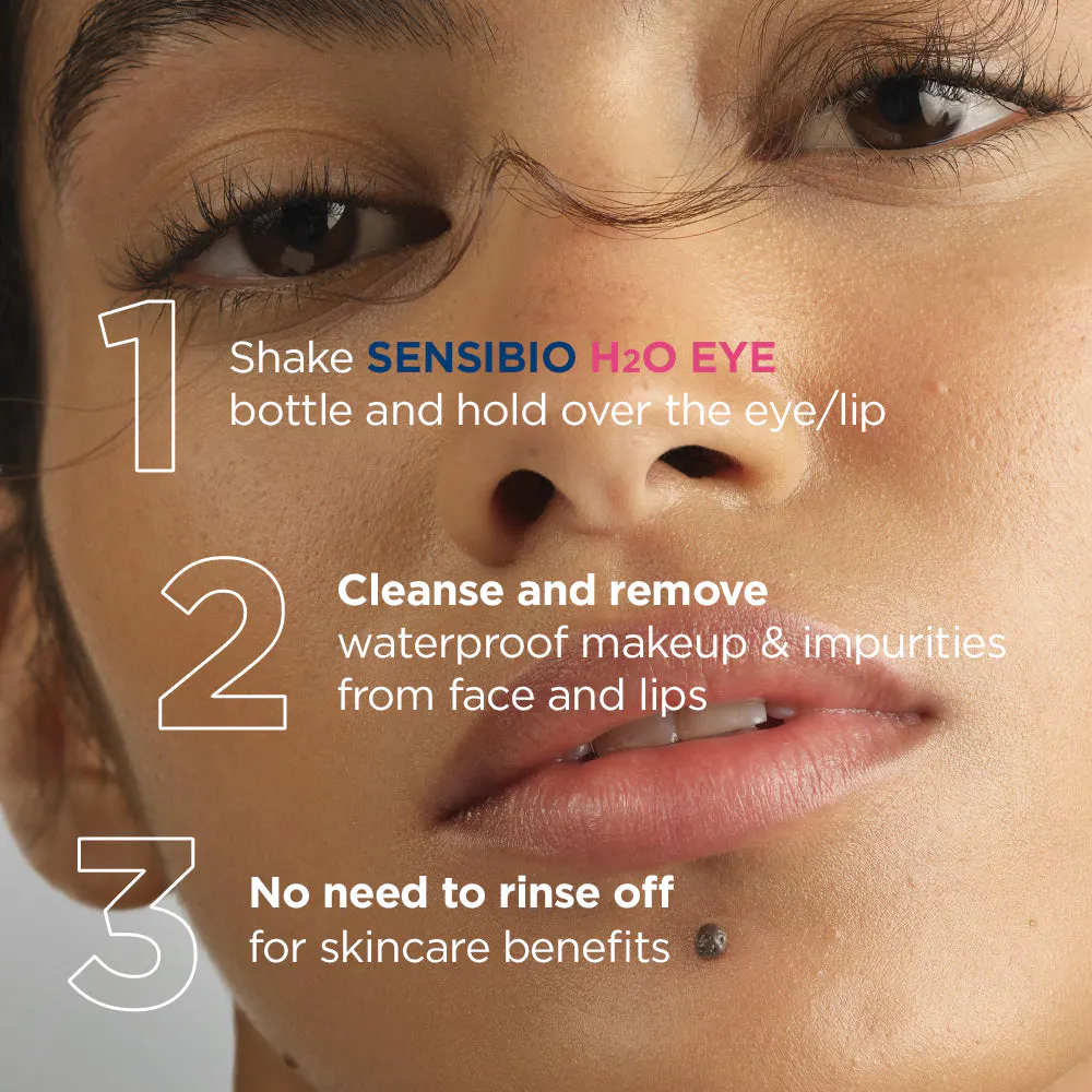Bioderma Sensibio H2O Micellar Waterproof Makeup Remover for Sensitive Skin 125ml, view 3