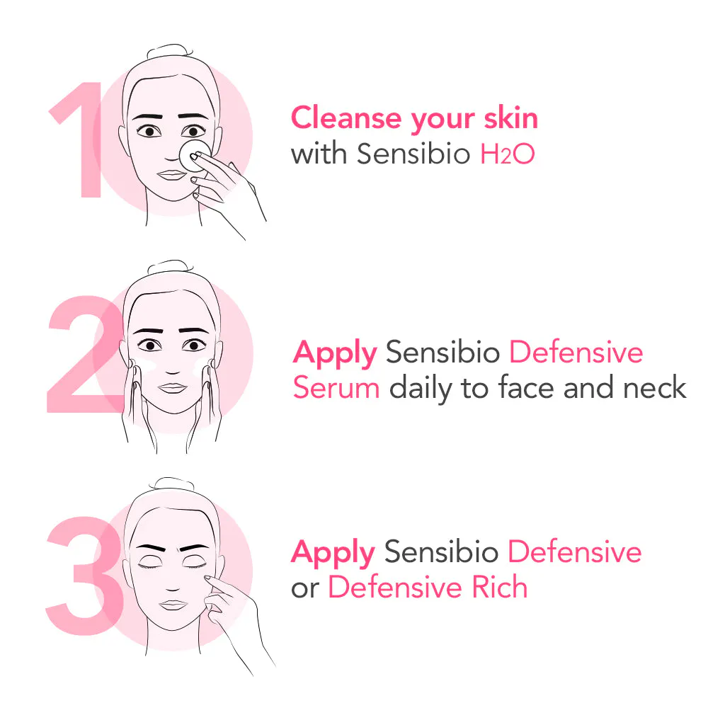 Bioderma Sensibio Soothing Defensive Serum for Sensitive Skin 30ml, view 5