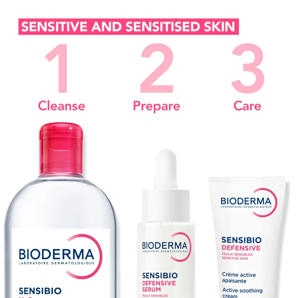 Bioderma Sensibio Soothing Defensive Serum for Sensitive Skin 30ml, view 6