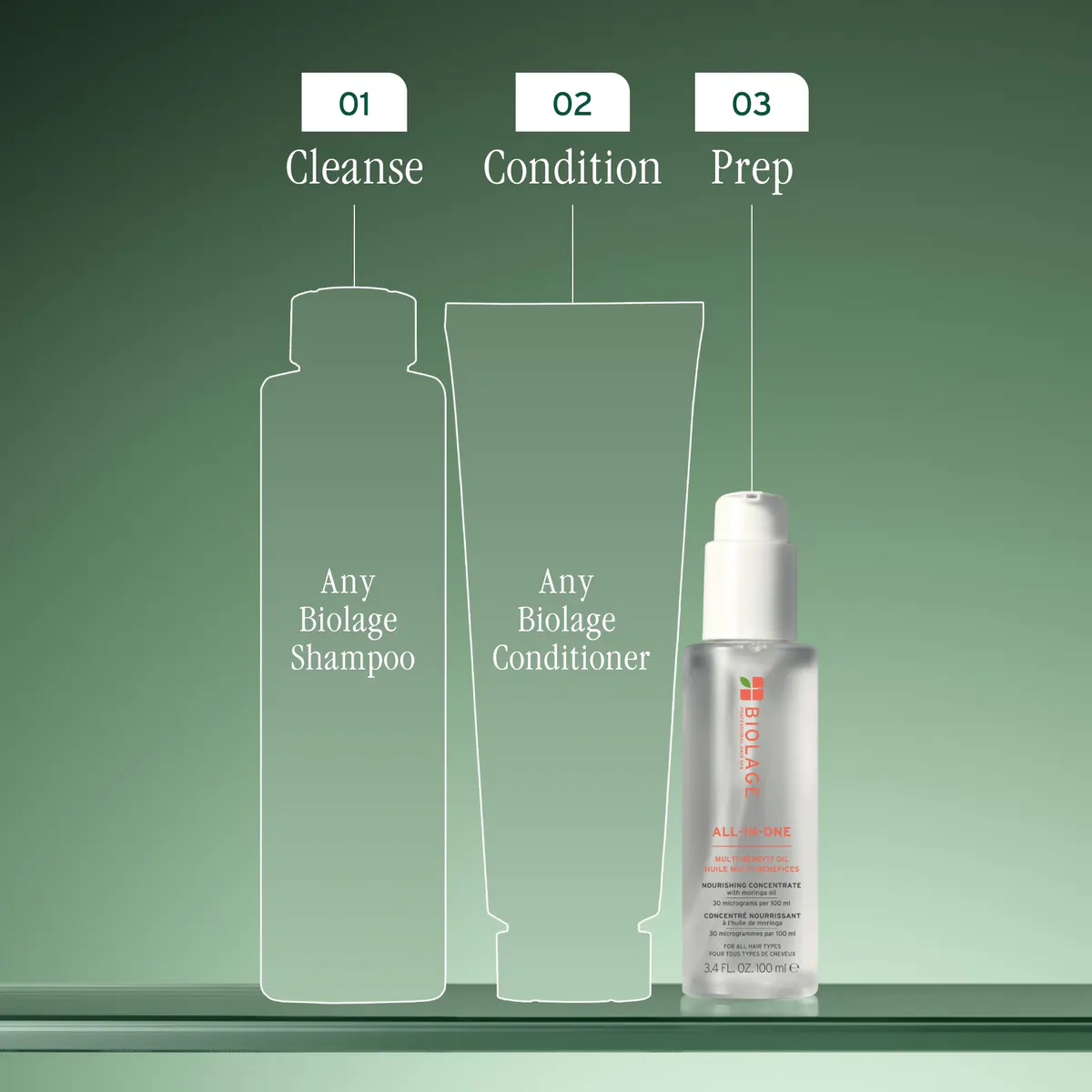 Biolage All-In-One Multi-Benefit Oil 100ml, view 8