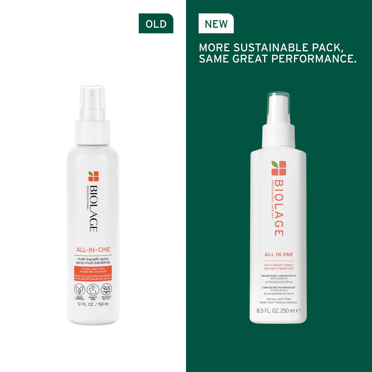 Biolage All In One Multi-Benefit Spray 250ml, view 7