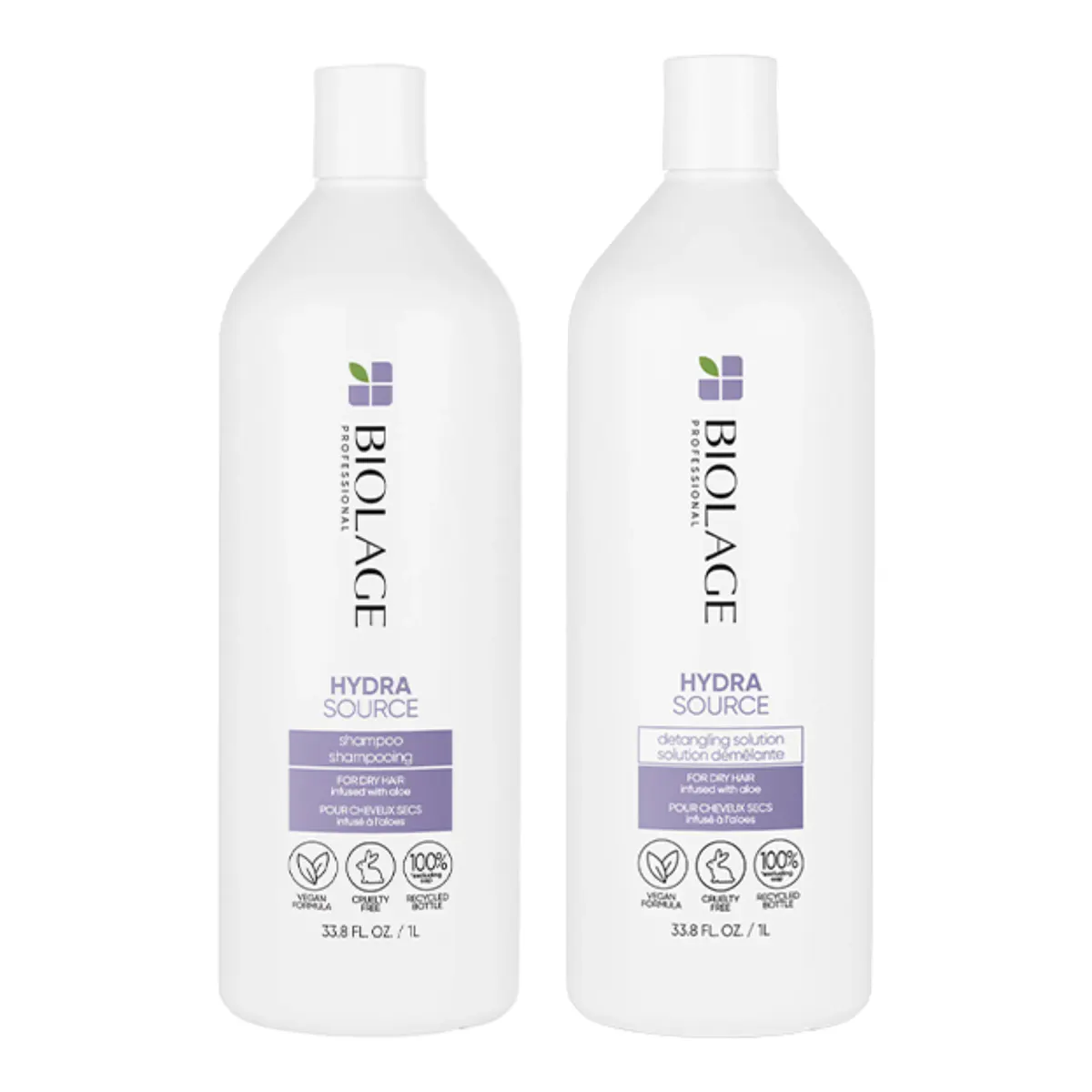 Biolage Hydrasource 1 Litre Shampoo and Conditioner Bundle