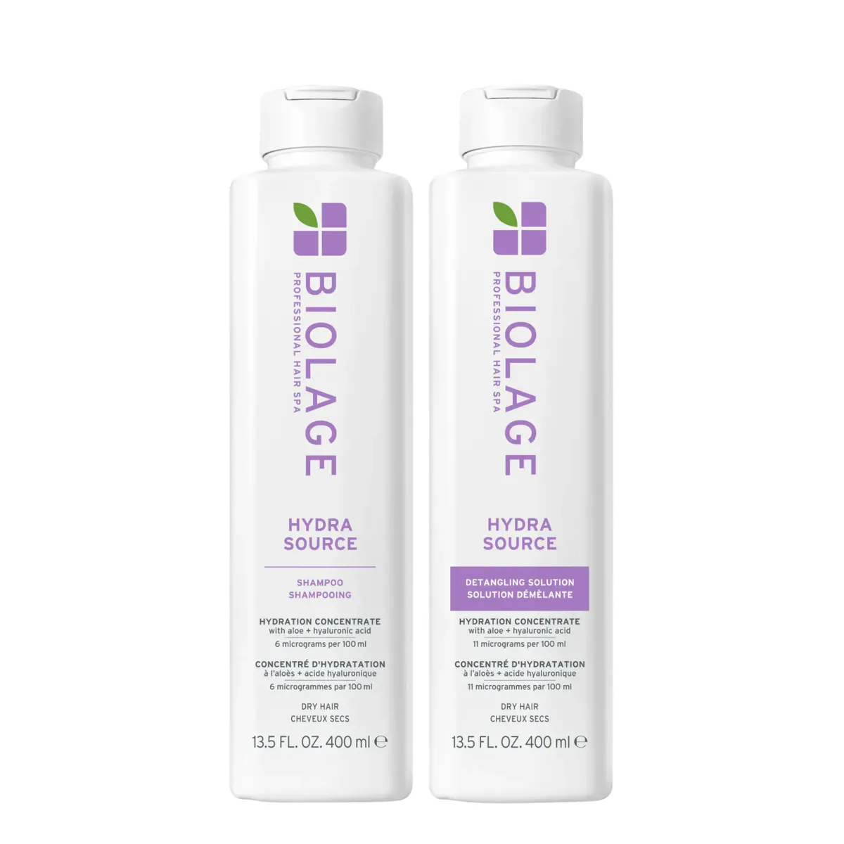 Biolage Hydrasource 400ml Duo Pack, view 3