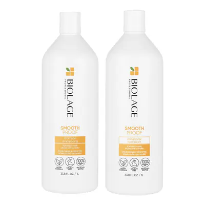 Biolage Smoothproof 1 Litre Shampoo and Conditioner Bundle