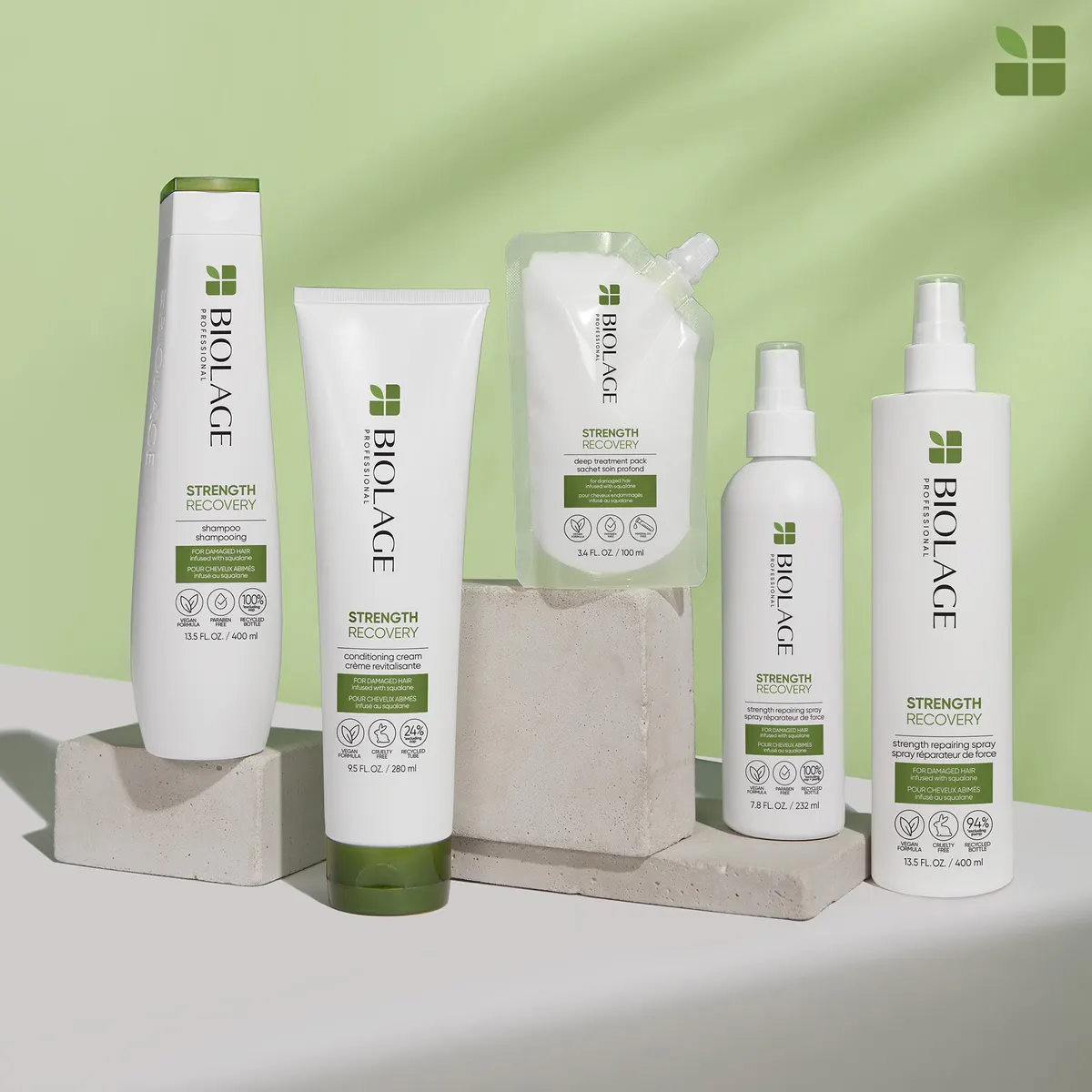 Biolage Strength Recovery Conditioning Cream 1000ml, view 7