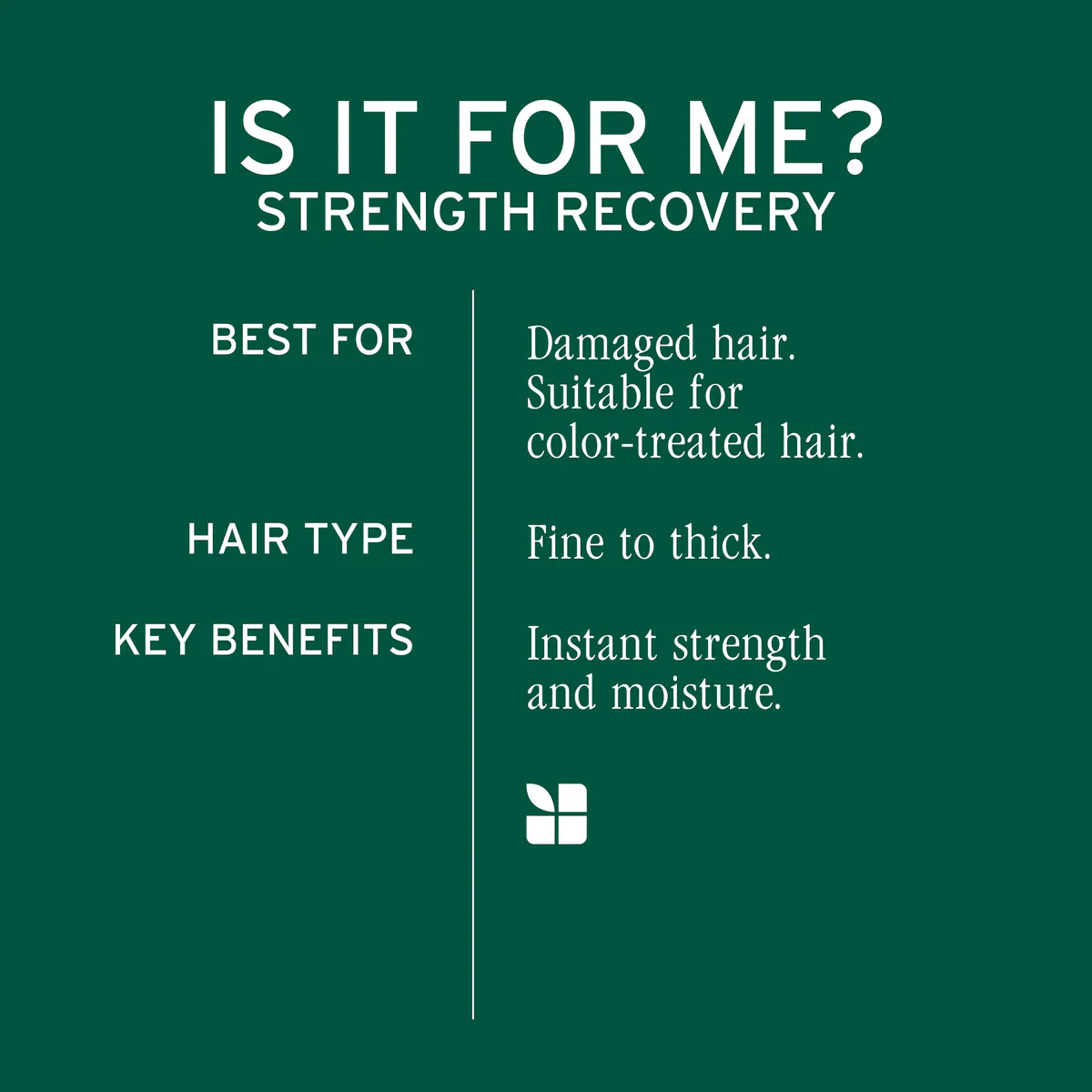 Biolage Strength Recovery Shampoo 400ml, view 5