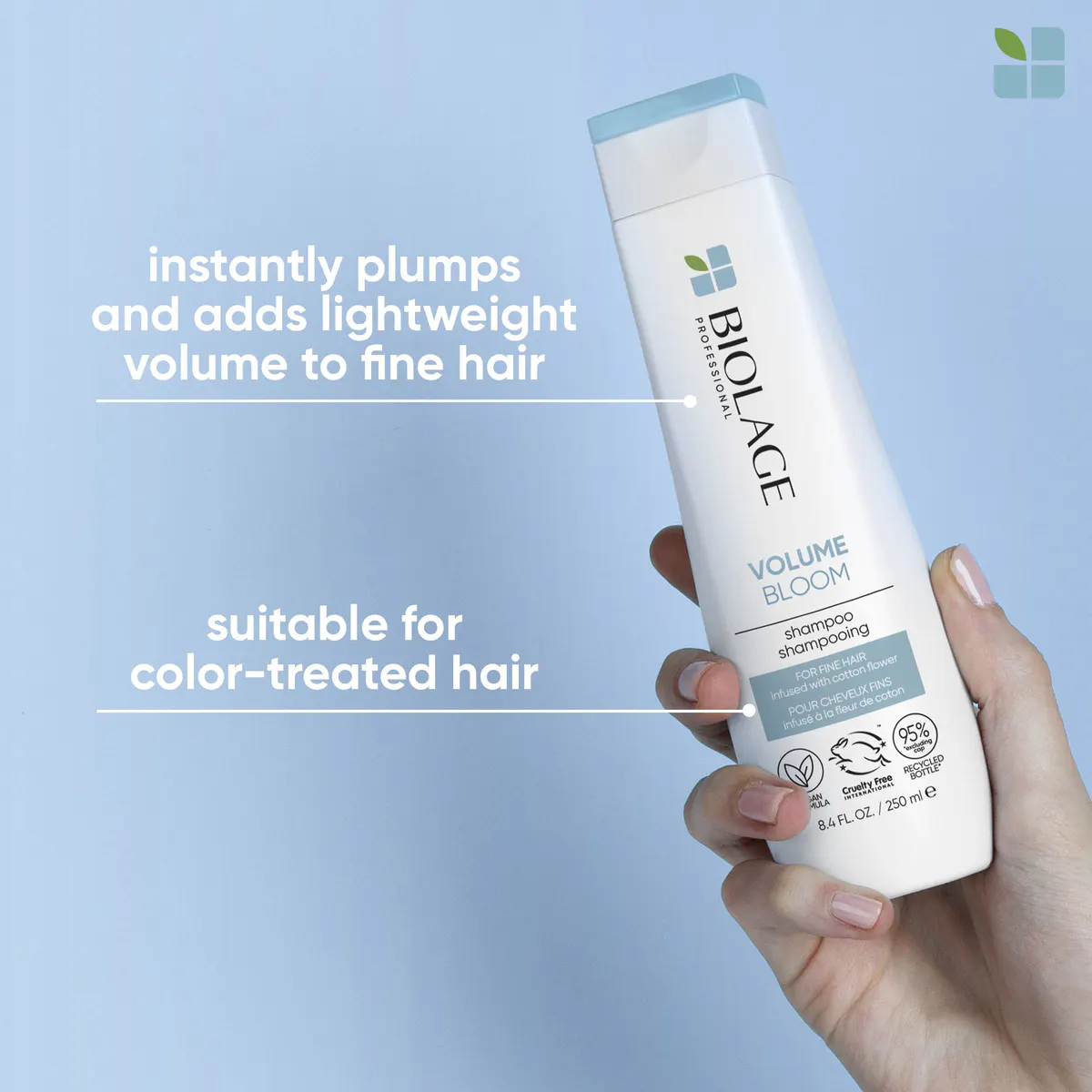 Biolage Volume Bloom Shampoo and Conditioner Duo Bundle, view 4