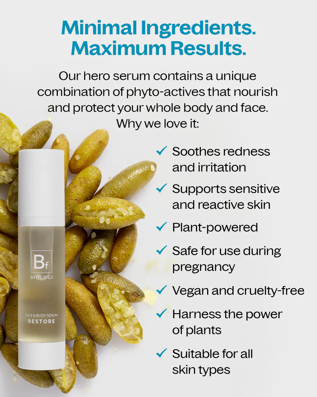 Biologi Bf Restore Face & Body Serum, view 3