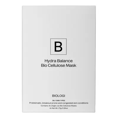Biologi Hydra Balance Bio Cellulose Mask - 4 Pack