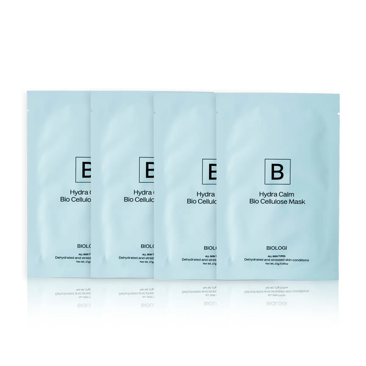 Biologi Hydra Calm Bio Cellulose Mask - 4 Pack, view 3
