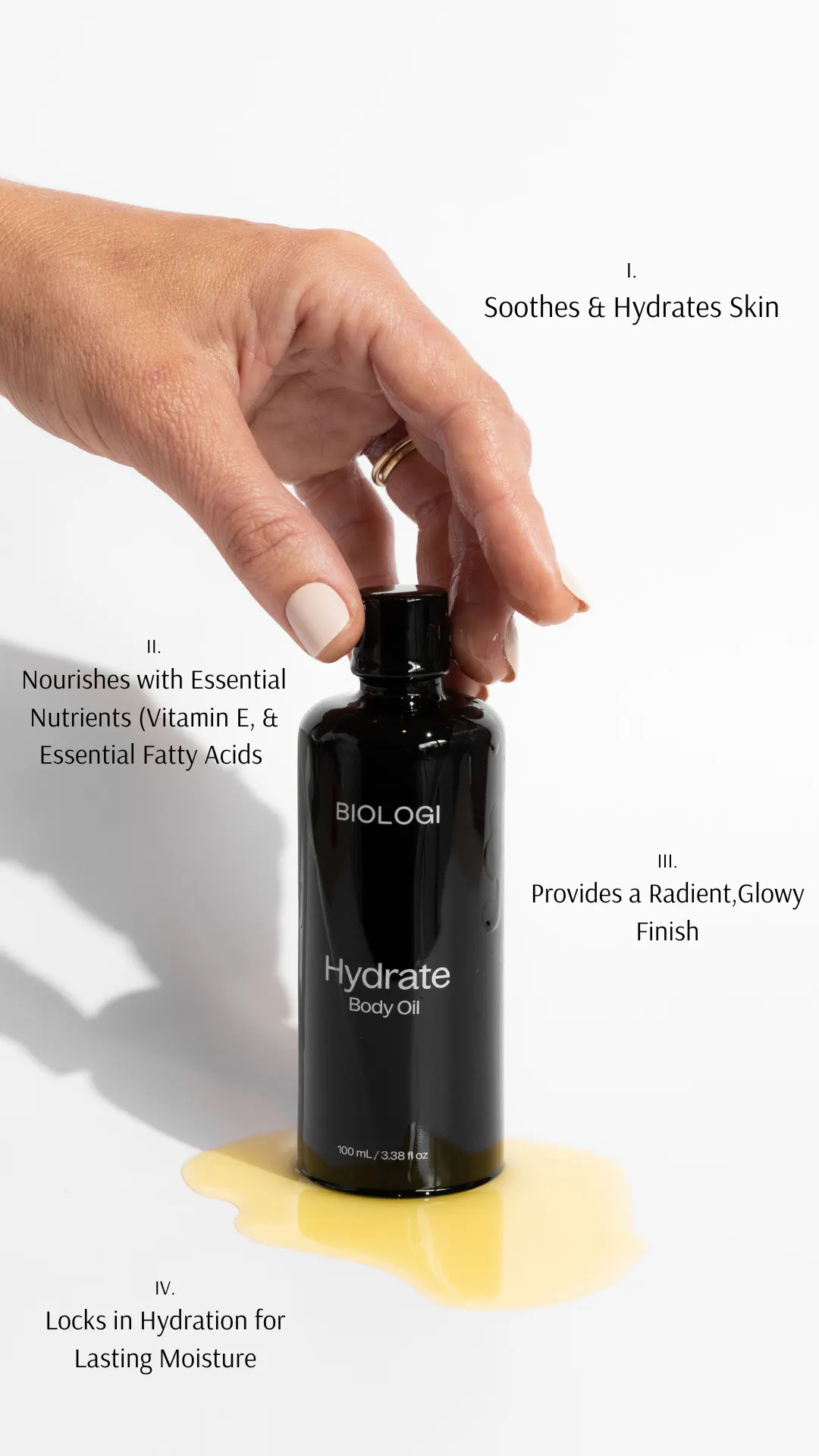 Biologi Hydrate Body Oil 100ml, view 4