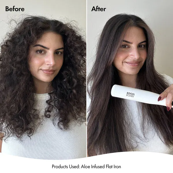 Bondi Boost Aloe Plated Flat Iron 1" Ceramic Plated Hair Straightener, view 2