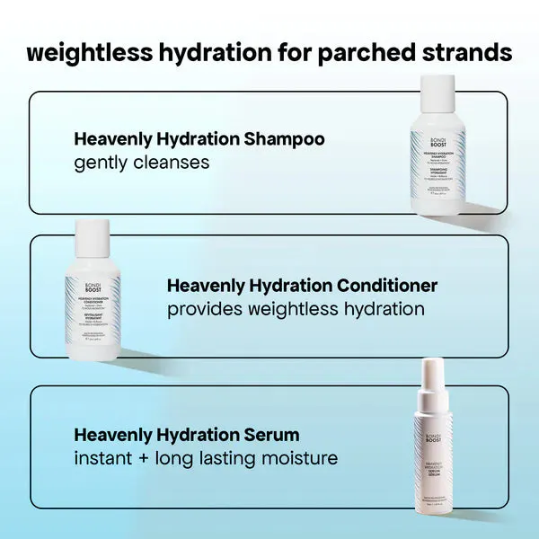 Bondi Boost Heavenly Hydration Mini Haircare Travel Essentials Pack, view 4
