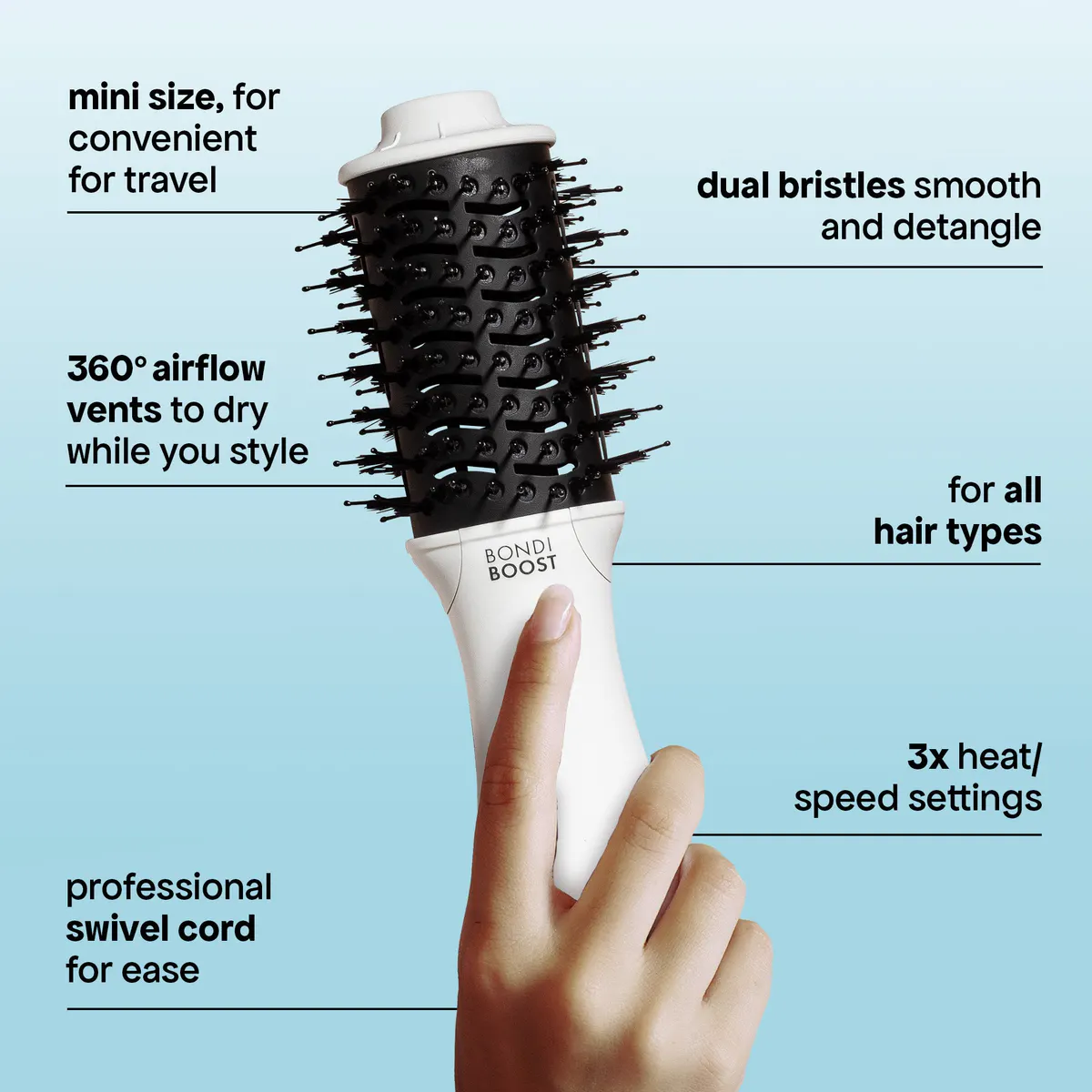 Bondi Boost Mini Blowout Brush, view 5