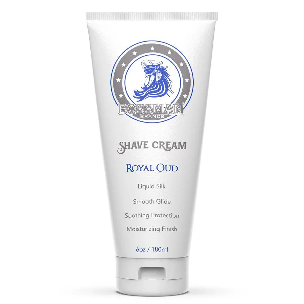 Bossman Royal Oud Shave Cream 180ml