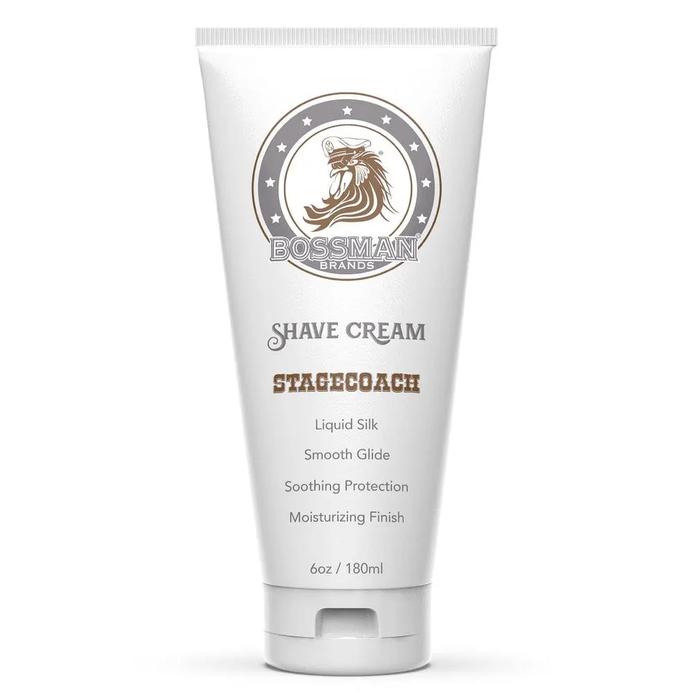 Bossman Stagecoach Shave Cream 180ml