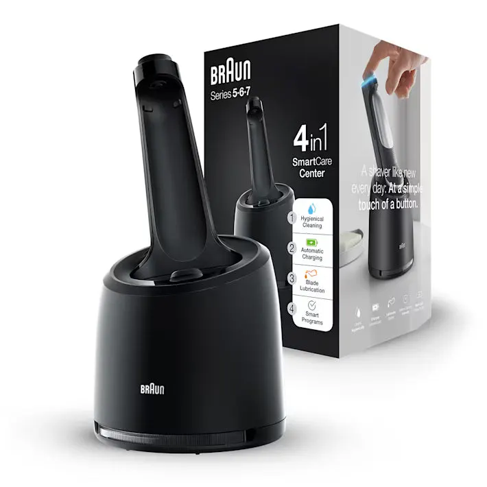Braun 4-in-1 SmartCare Centre Electric Shaver Cleaning & Charging Station 0-CC, view 2