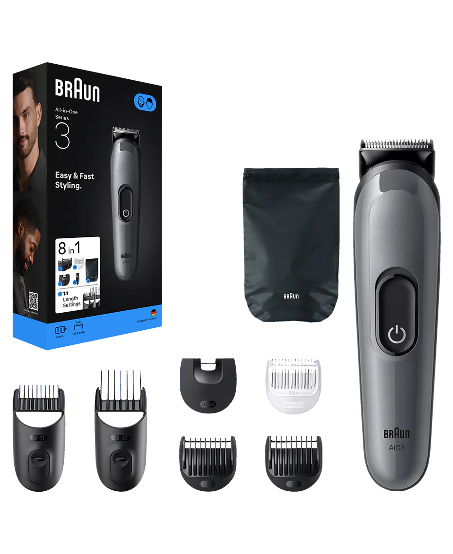 Braun Series 3 8-in-1 All-in-One Grooming Kit AIO3540, view 3