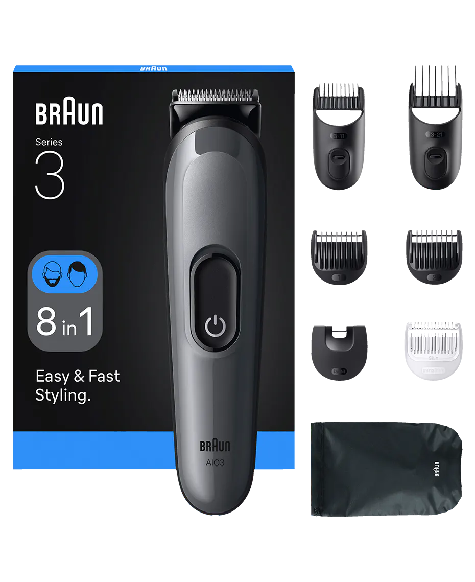 Braun Series 3 8-in-1 All-in-One Grooming Kit AIO3540, view 6