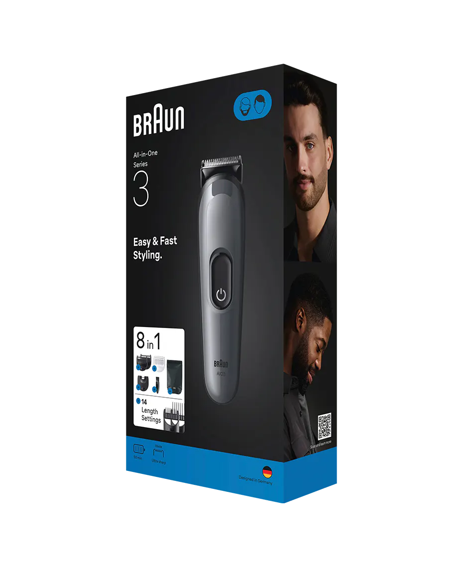 Braun Series 3 8-in-1 All-in-One Grooming Kit AIO3540, view 7
