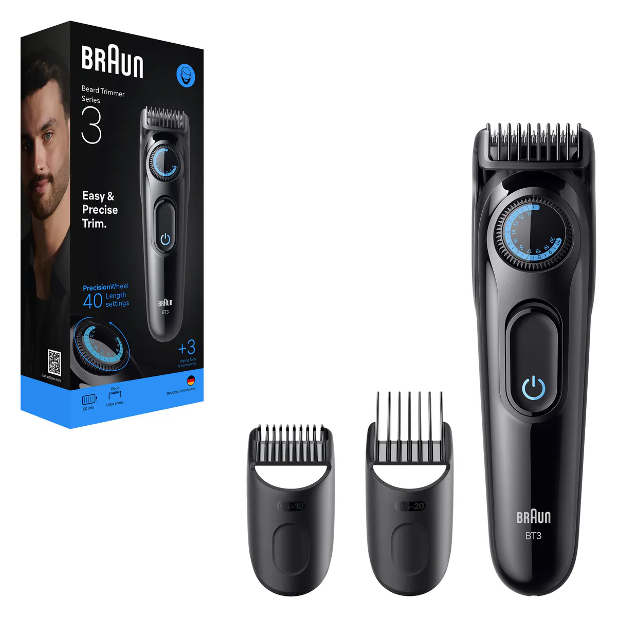 Braun Series 3 Beard Trimmer BT3520, view 4