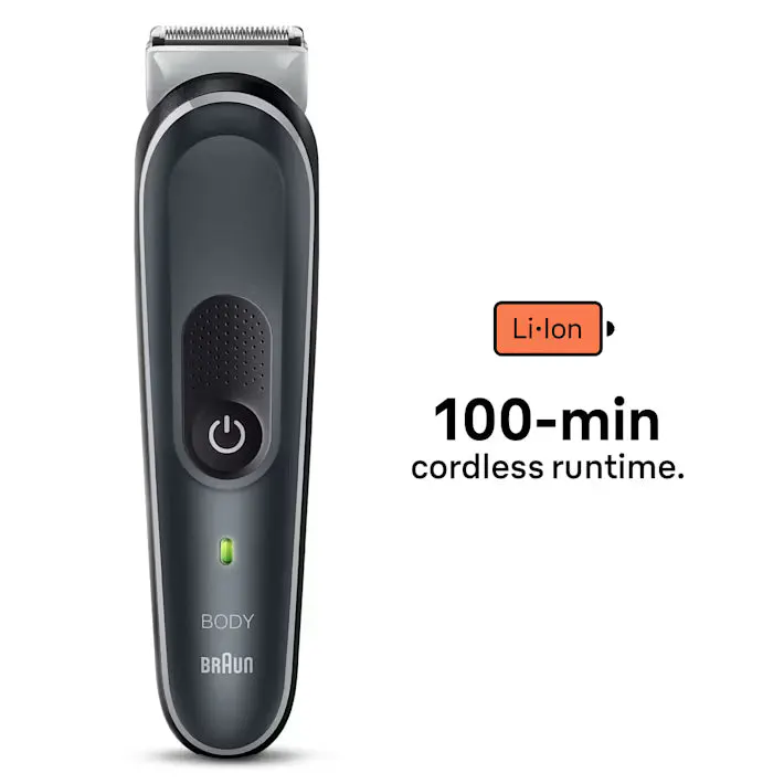 Braun Series 5 Waterproof Body Groomer with 4 Attachments BG5370, view 5