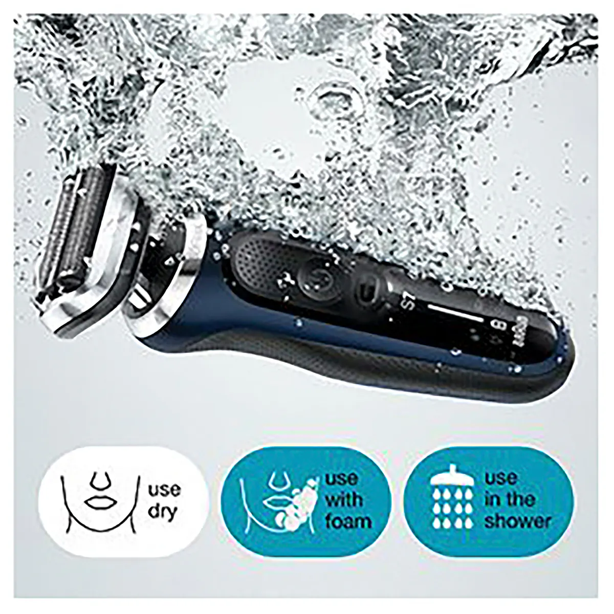 Braun Series 7 Wet & Dry Electric Shaver 71-B1000s, view 6