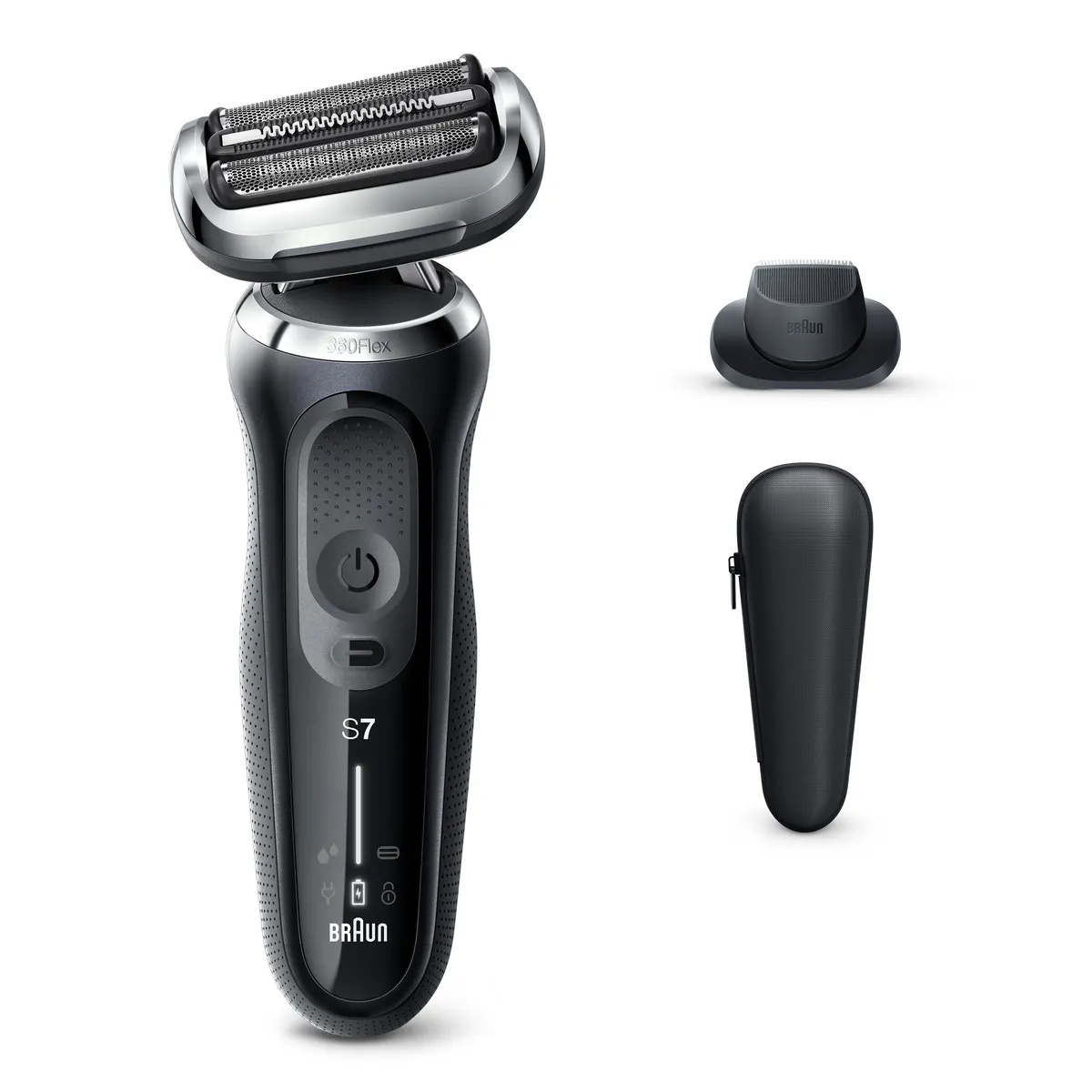 Braun Series 7 Wet & Dry Electric Shaver with Precision Trimmer Head 71-N1200s