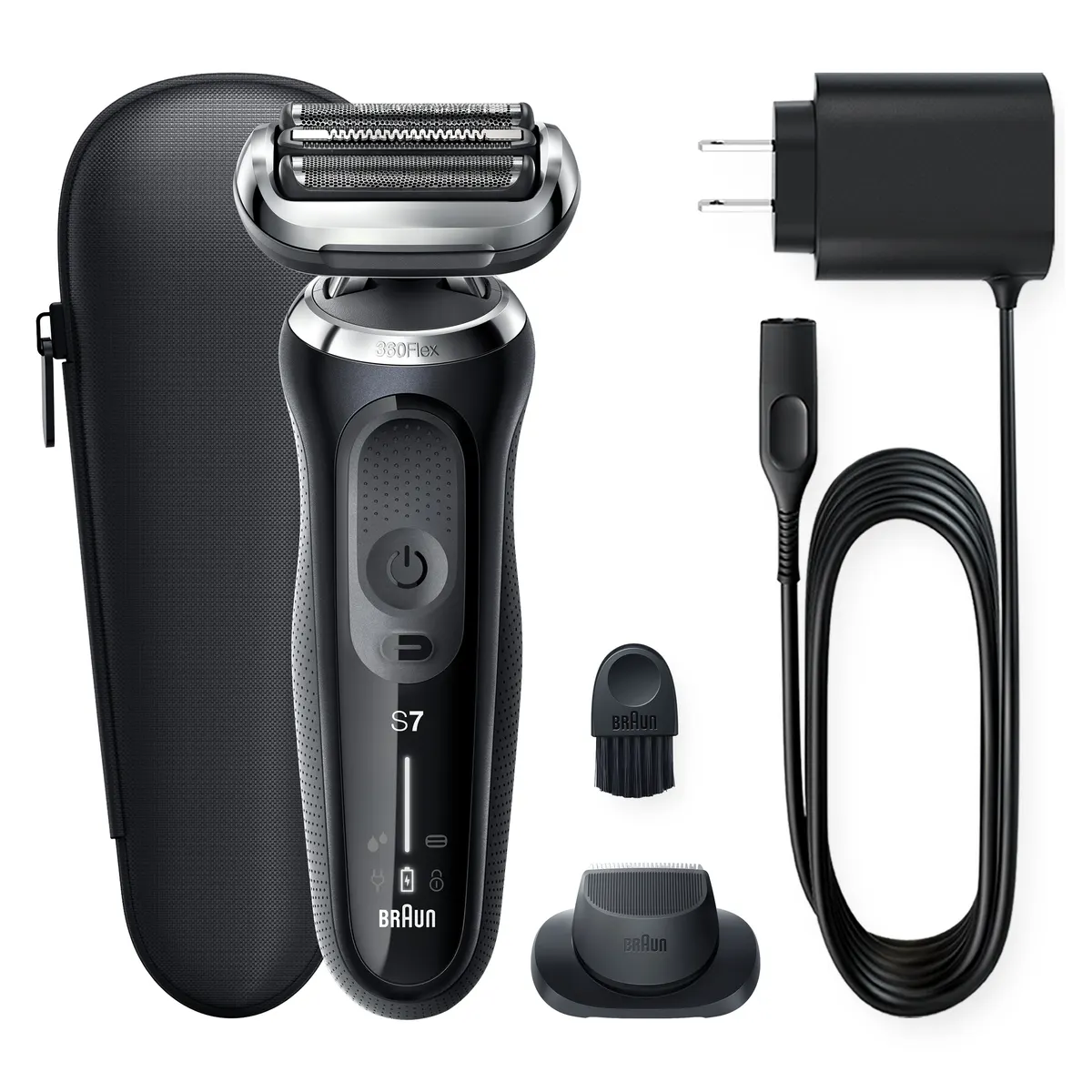 Braun Series 7 Wet & Dry Electric Shaver with Precision Trimmer Head 71-N1200s, view 2