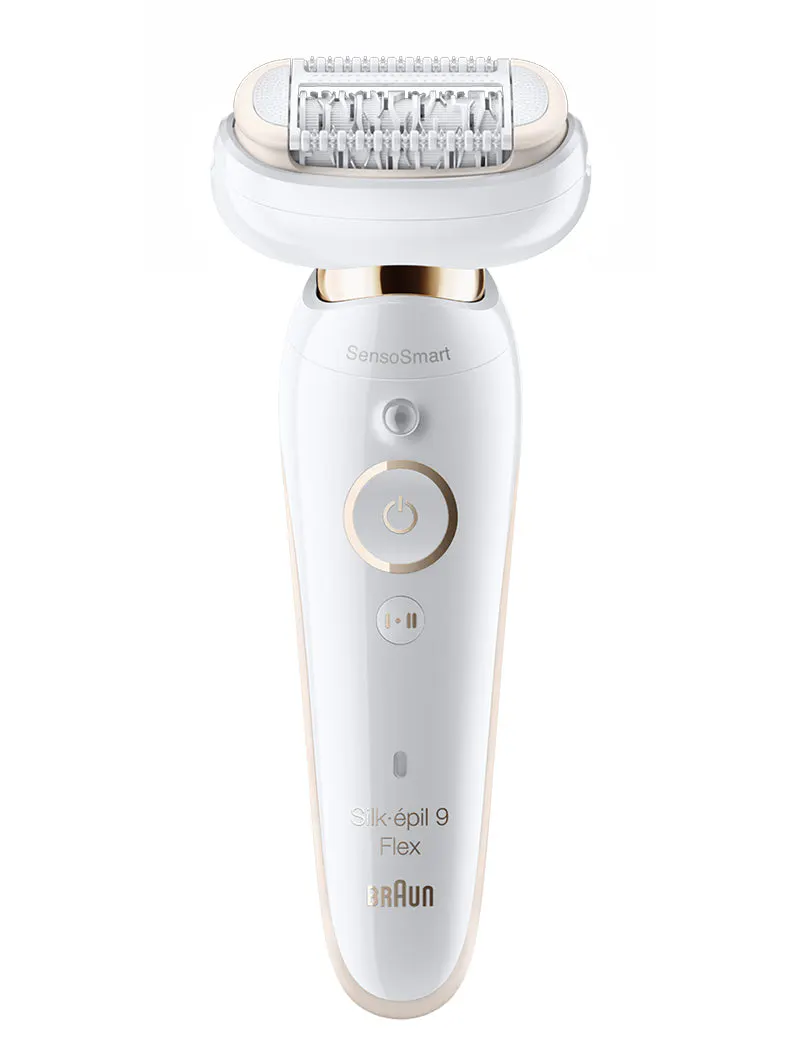 Braun Series 9 Silk-Epil Flex Wet & Dry Epilator WHITE/GOLD 9030