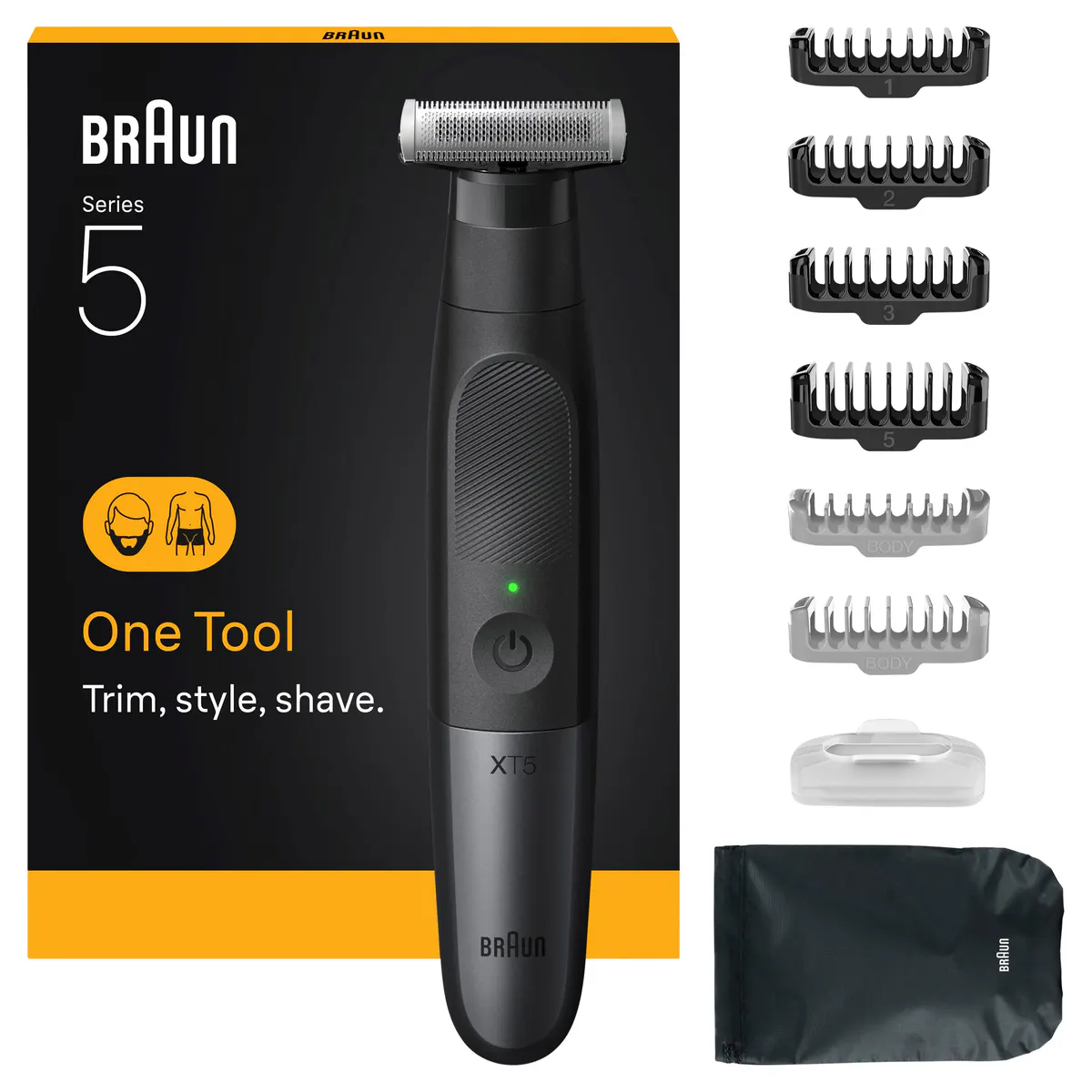 Braun Series X Face & Body Hybrid Trimmer XT5200, view 10