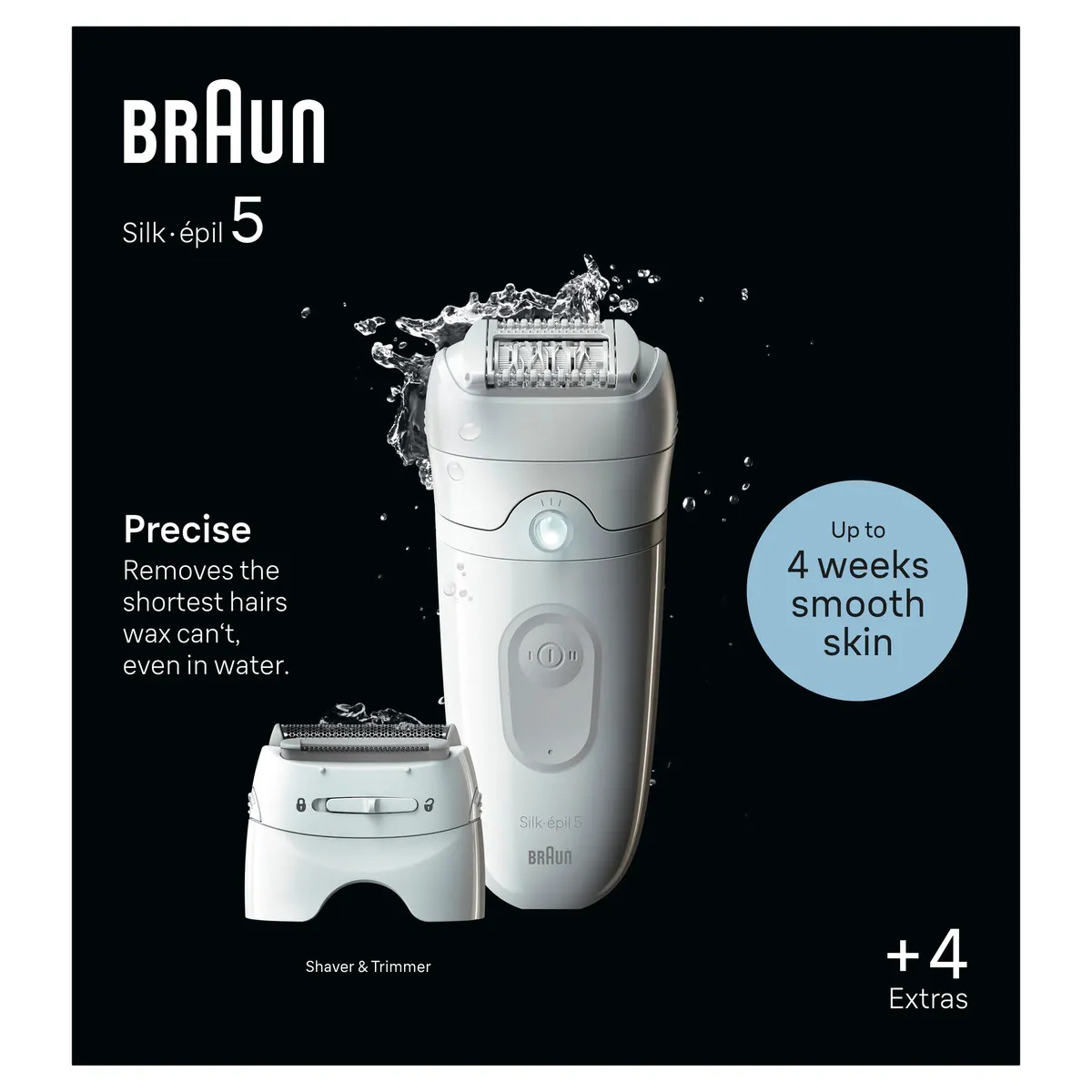 Braun Silk-épil 5 Epilator with 4 Extras SES5-041, view 9