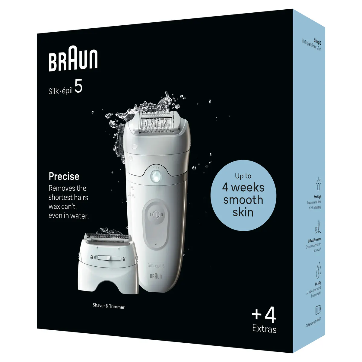 Braun Silk-épil 5 Epilator with 4 Extras SES5-041, view 10