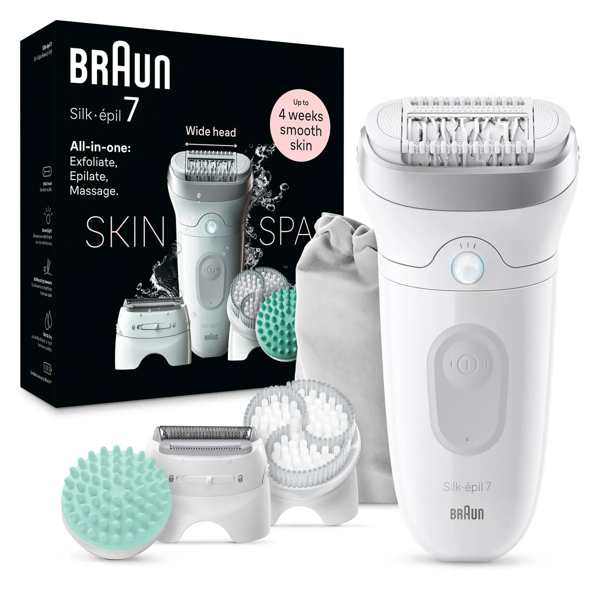 Braun Silk-épil 7 SkinSpa Epilator SES7-081, view 2