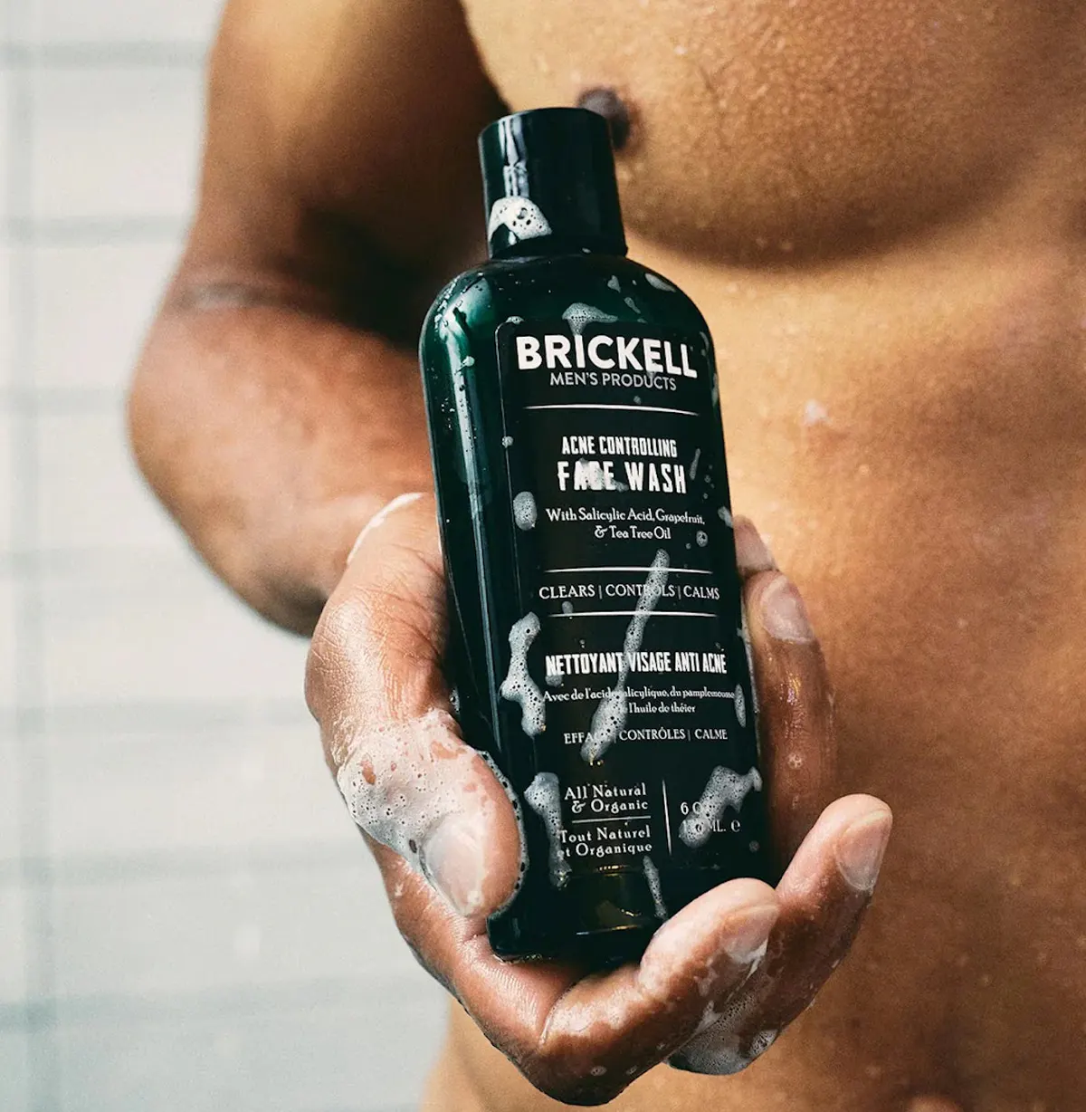 Brickell Acne Controlling Face Wash 177ml - Naturally Scented, view 2