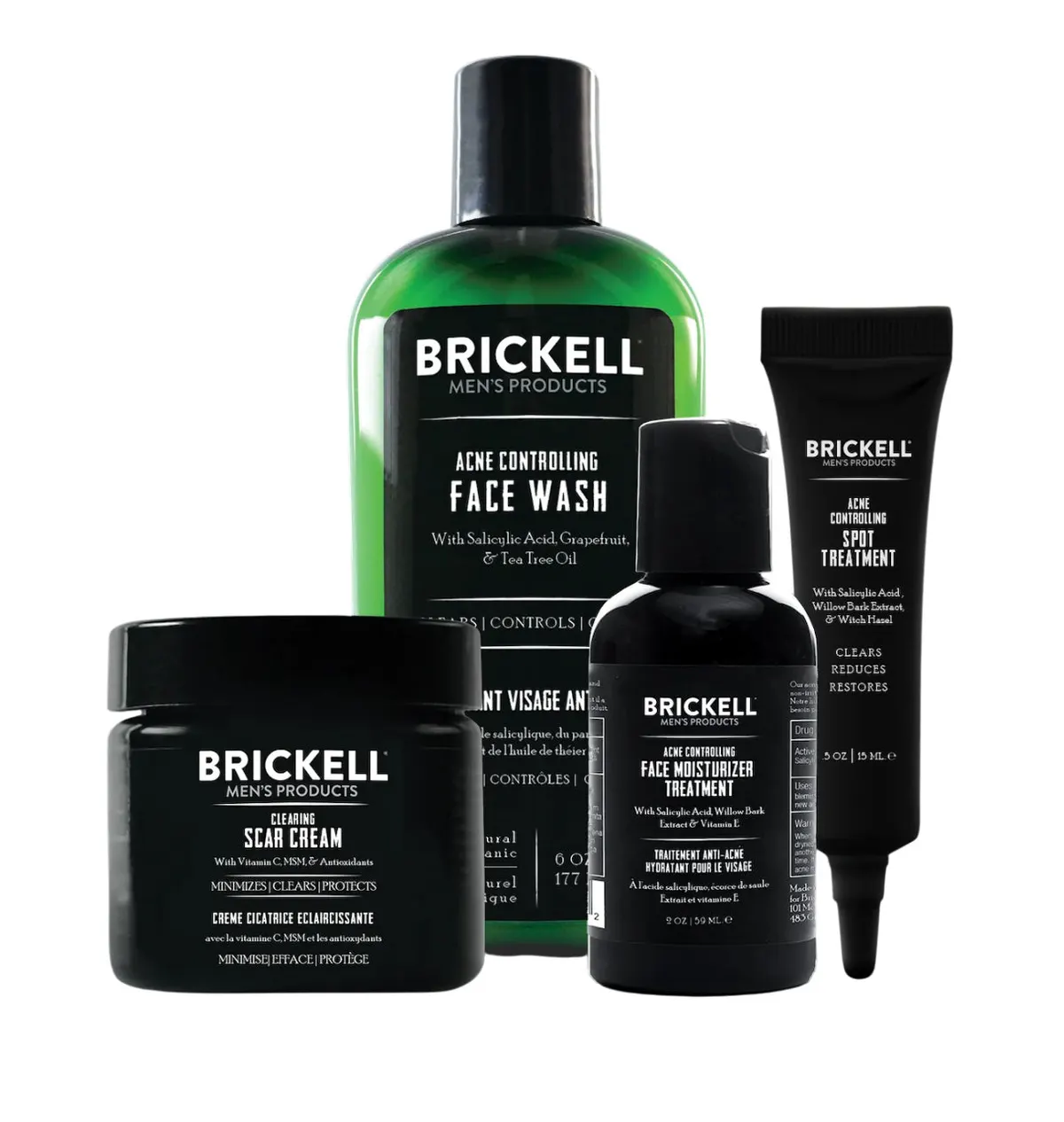 Brickell Acne Controlling System Naturally Scented