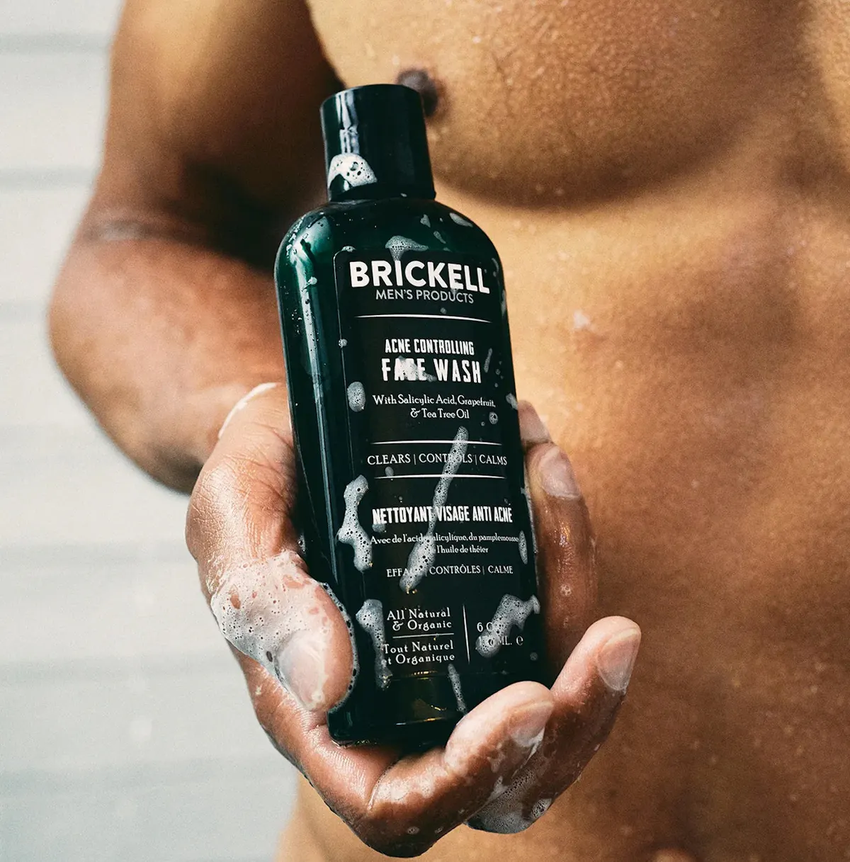 Brickell Acne Controlling System Naturally Scented, view 3