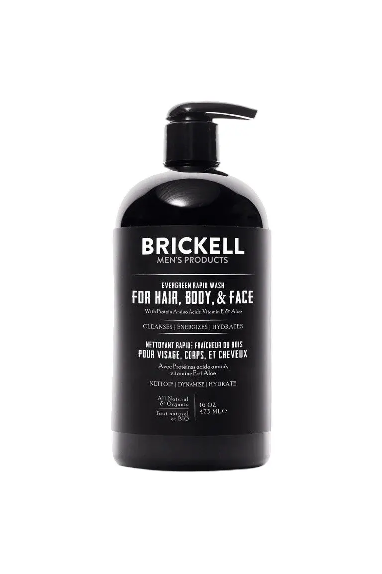 Brickell All in One Wash 473ml - Evergreen