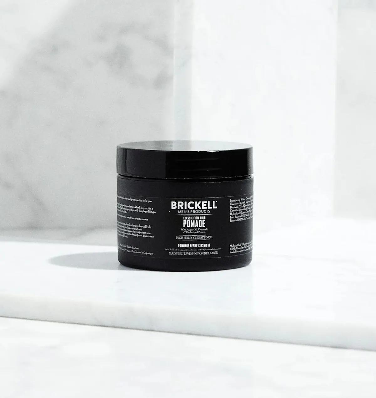 Brickell Classic Firm Hold Gel Pomade 59ml, view 3