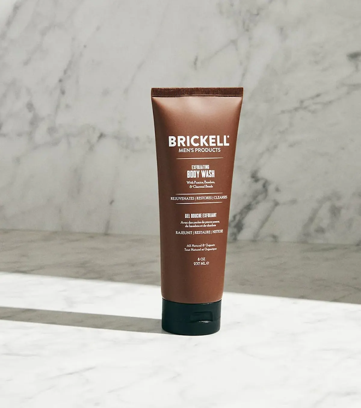 Brickell Exfoliating Body Wash 237ml, view 3