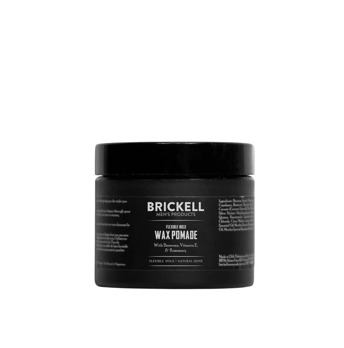 Brickell Flexible Hold Wax Pomade 59ml